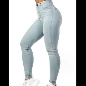 FITJEANS 360 High-Waisted jeans, Vintage Blue, S